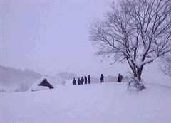 蕨野行　撮影風景１